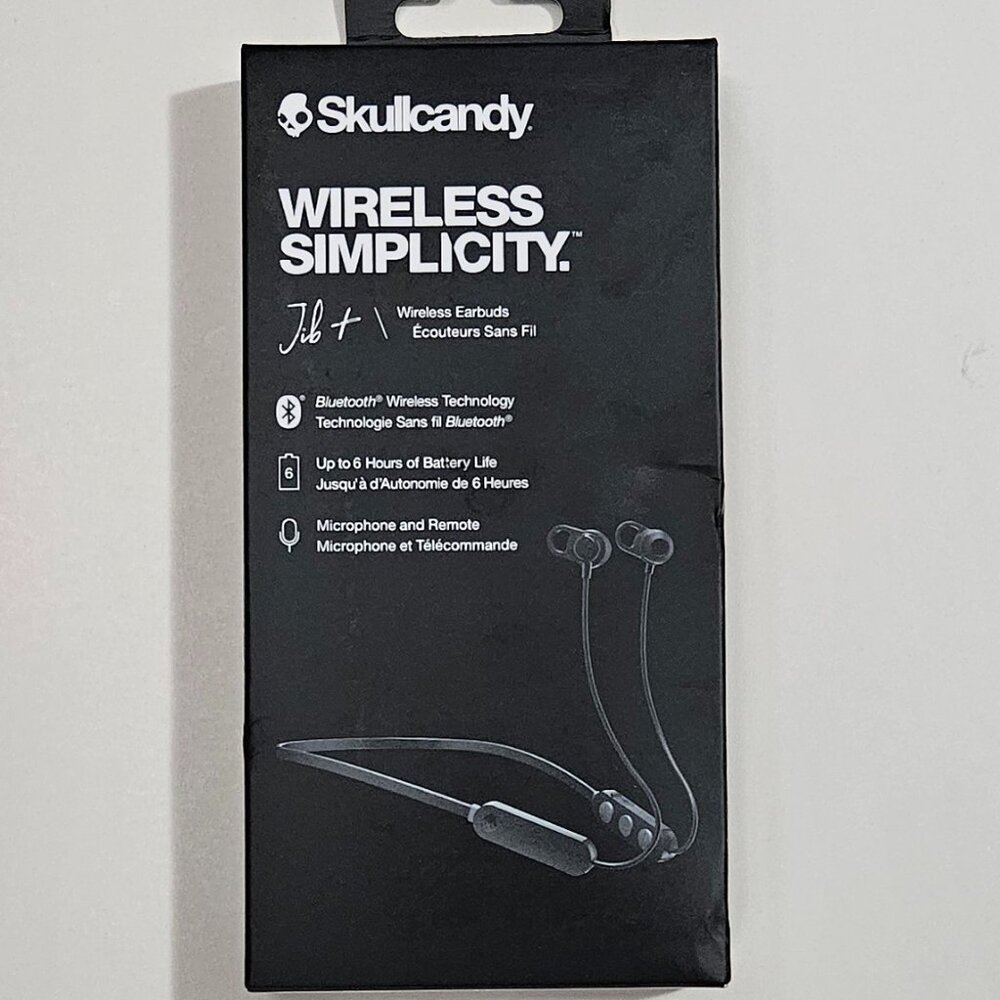 Skullcandy Bluetooth Wireless Headphones In-ear Jib+